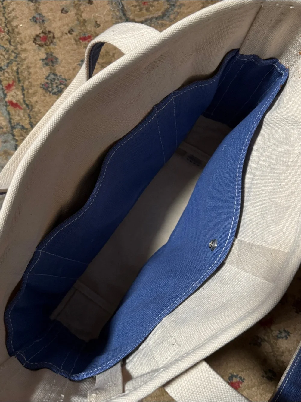 Lands End Canvas Tote Bag